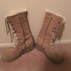 Tan Boots